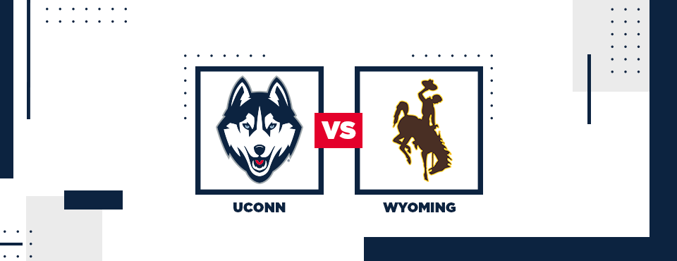 UConn Football vs Wyoming