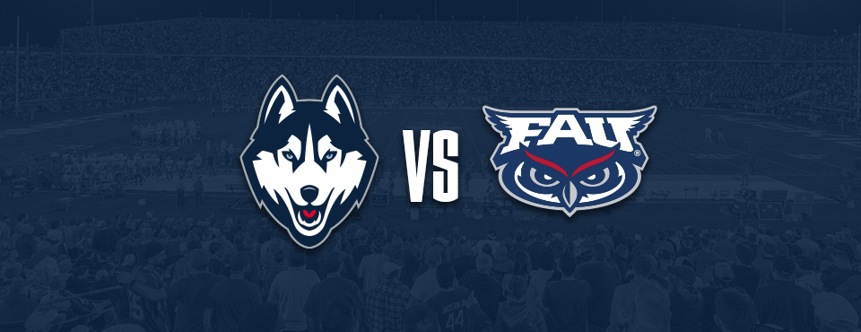 UConn Football vs Florida Atlantic University