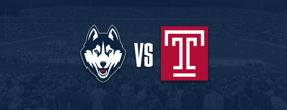 UConn Football vs Temple University