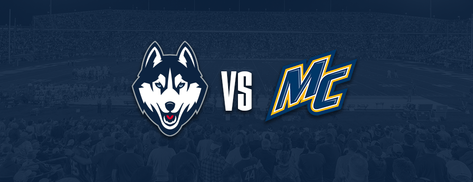 UConn Football vs Merrimack 