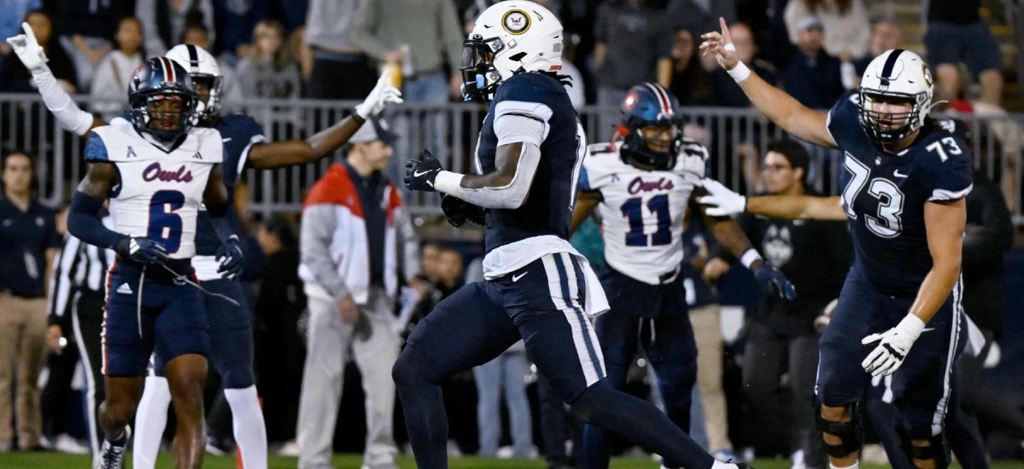 UConn Football vs Rice University